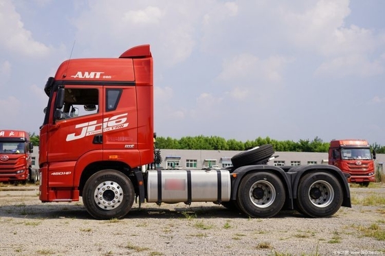 Τσινγκντάο Jiefu JH6 460HP 6X4 AMT Αυτοματοποιημένα φορτηγά τρακτέρ με 2 αριθμούς ανάποδης αλλαγής