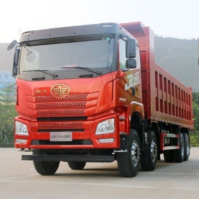 Μπουτίκ Jiefang JH6 βαρύ φορτηγό 430 HP 8X4 8.2m Dump Truck με αυτόματο παράθυρο σε ένα