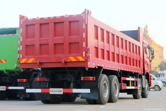 Μπουτίκ Jiefang JH6 βαρύ φορτηγό 430 HP 8X4 8.2m Dump Truck με αυτόματο παράθυρο σε ένα