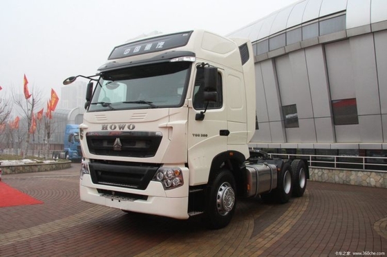 Βαρύ φορτηγό HOWO T6G σειρά 380HP 6X4 φορτηγά ελκυστήρα για μεταφορές και εφοδιαστικές μεταφορές
