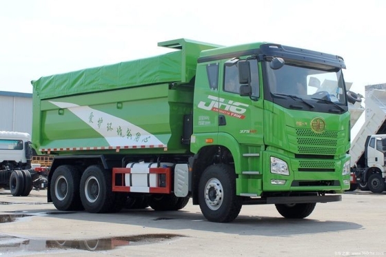 Τσίνγκντο Φύση JH6 375hp 6X4 5,6m φορτηγά σκουπιδιών Χρησιμοποιούνται αλλά σε εξαιρετική κατάσταση