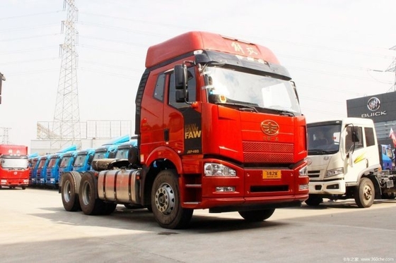 8800kg Ακαθάριστο βάρος οχήματος FAW Jiefang J6P βαρύ φορτηγό 460HP 6X4 φορτηγά τρακτέρ