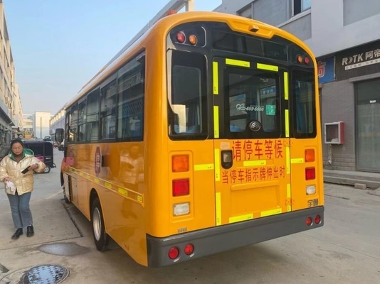 Σχολικό λεωφορείο Dongfeng για μαθητές δημοτικών σχολείων μεταχειρισμένος κινητήρας ντίζελ κινητήρας Weichai