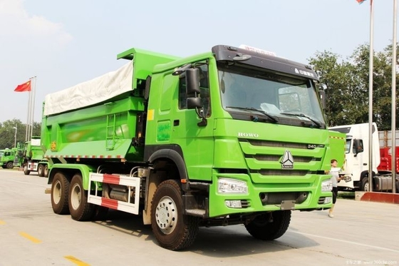 Αγοράστηκε μεταχειρισμένο φορτηγό HOWO Dump Tipper 6X4 340 HP 5,6m για τη μεταφορά βαρέων φορτίων