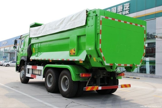 Αγοράστηκε μεταχειρισμένο φορτηγό HOWO Dump Tipper 6X4 340 HP 5,6m για τη μεταφορά βαρέων φορτίων