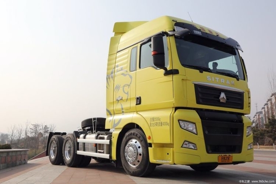 540 HP 6X4 Sinotruck SITRAK C7H βαρύ ελκυστήρα φορτηγών με σωστό τύπο οδήγησης και χαρακτηριστικά