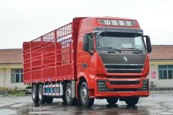 Εθνικό βαρύ φορτηγό HOWO TH7 460HP 8X4 9,5m οθόνη αφής Αποθήκη Grid τύπου φορτηγό