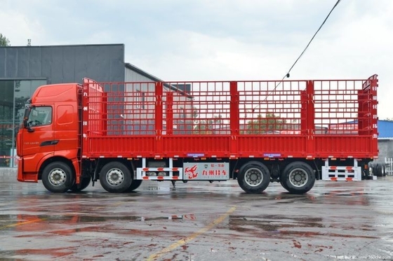 Εθνικό βαρύ φορτηγό HOWO TH7 460HP 8X4 9,5m οθόνη αφής Αποθήκη Grid τύπου φορτηγό