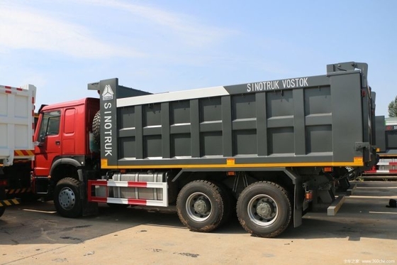Φθηνό Χρησιμοποιημένο HOWO-7 380 HP 6X4 6,8 m φορτηγό σκουπιδιών με σύστημα πολυμέσων και ESC