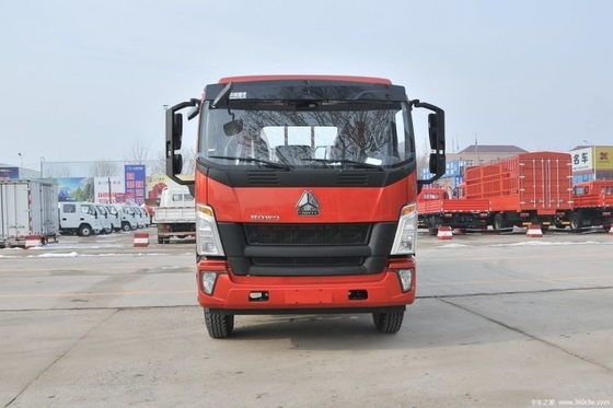 Εθνικό βαρύ φορτηγό HOWO G5X Μέση κάρτα 220HP 4X2 6.75m Hurdle Truck