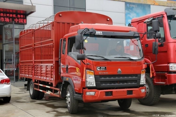 Sinotruk HOWO Commander 154 HP 4X2 Semi-Warehouse Grid Truck με δεξαμενή καυσίμου 100-200L