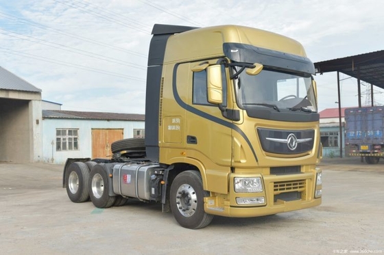 2 Αντίστροφη μετατόπιση Dongfeng Tianlong KX 520hp 6X4 Tractor Truck Head για το τμήμα βαρέων φορτηγών