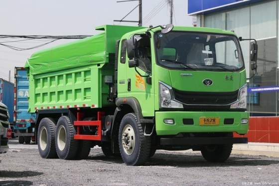 Εθνικό βαρύ φορτηγό Hauman H3 220 HP 6X4 4,6m φορτηγό απορριμμάτων για το εργοτάξιο