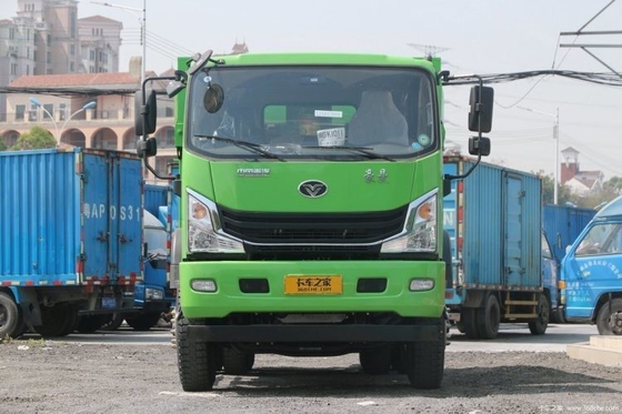 Εθνικό βαρύ φορτηγό Hauman H3 220 HP 6X4 4,6m φορτηγό απορριμμάτων για το εργοτάξιο