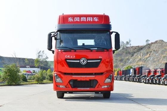 Μισή σειρά καθίσματα σειρές Dongfeng Tianlong KL 385 HP 4X2 Τρακτέρ φορτηγά με οθόνη αφής