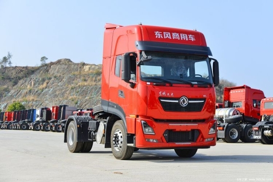 Μισή σειρά καθίσματα σειρές Dongfeng Tianlong KL 385 HP 4X2 Τρακτέρ φορτηγά με οθόνη αφής