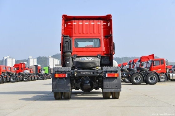 Μισή σειρά καθίσματα σειρές Dongfeng Tianlong KL 385 HP 4X2 Τρακτέρ φορτηγά με οθόνη αφής