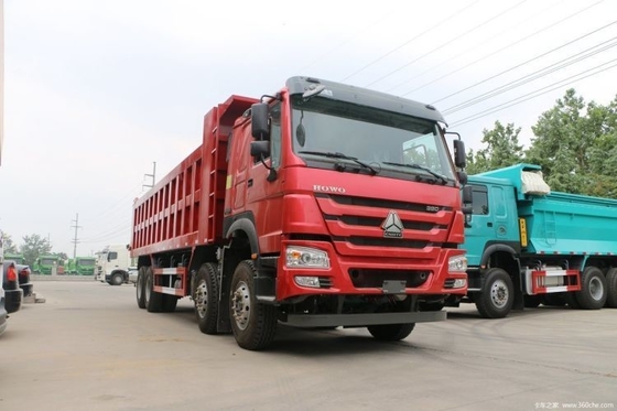 Εικονική οθόνη 23 Ειδική Χρησιμοποιείται 0 km SINOTRUCK HOWO βαρύ φορτηγό 380 HP 8X4 8,2m Dump Trucks