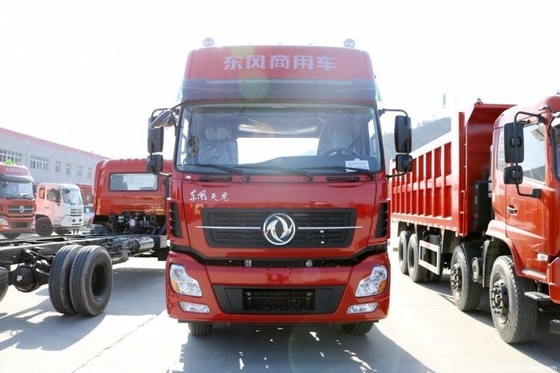 Χειροκίνητη μετάδοση Dongfeng Tianlong 420 HP 6X4 Τρακτέρ φορτηγά για την επιχείρησή σας