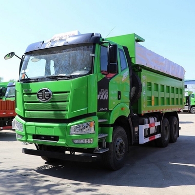 FAW Jiefang J6P βαρύ φορτηγό 420 ίππους 6X4 5.8m φορτηγά σκουπιδιών με 10 αριθμό ελαστικών