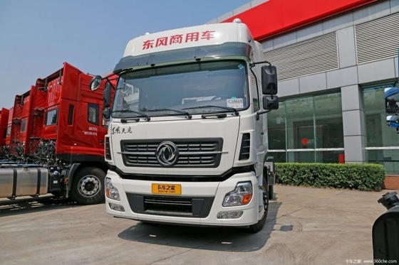 Τεχνητό φορτηγό Dongfeng Tianlong 340 HP 4*2 Τρακτέρ φορτηγά με και χειροκίνητη μετάδοση
