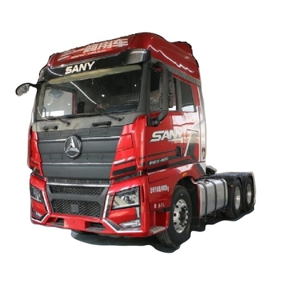 Τριάδα βαρέος φορτηγό 485 HP 6X4 ντίζελ φορτηγό κεφάλι με ανάρτηση αέρα Κάθισμα του οδηγού