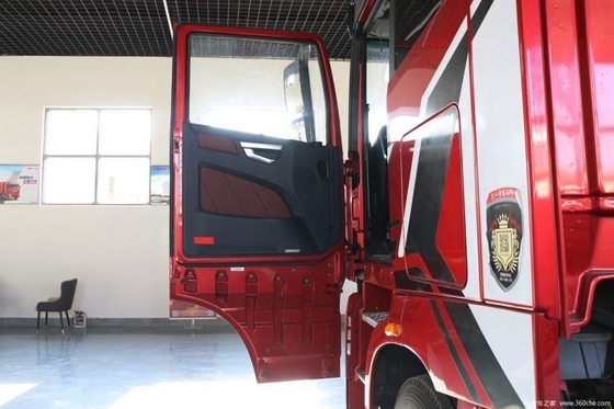 Τριάδα βαρέος φορτηγό 485 HP 6X4 ντίζελ φορτηγό κεφάλι με ανάρτηση αέρα Κάθισμα του οδηγού