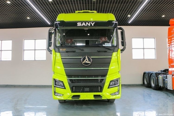 Τριτοδύναμο βαρύ φορτηγό 585 HP 6X4 AMT αυτόματο φορτηγό τρακτέρ για αντίστροφη αλλαγή αριθμός 2