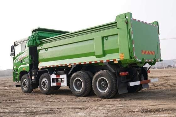 Επαγγελματίας του Τσινγκντάο Jiefang JH6 430 HP 8X4 6 μέτρα φορτηγά σκουπιδιών με ελαστικό αριθμό 12