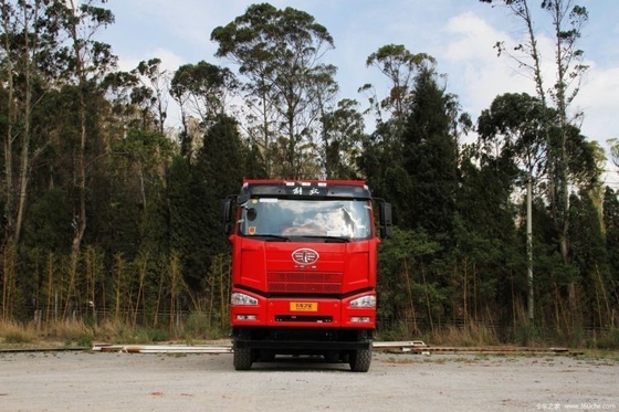 10 Αριθμός ελαστικού FAW Jiefang J6P βαρύ φορτηγό Νοτιοδυτική έκδοση 370HP 6X4 6.4m Dump Truck