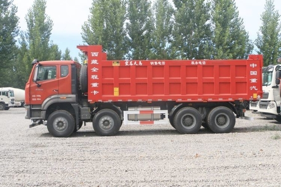 EURO 5 Sinotruk Haohan N7G 440 HP 8X4 7,6 m Καμινάρια απορριμμάτων για επαγγελματική μπουτίκ