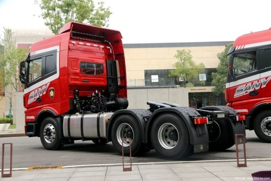 500 HP 6X4 Τρακτέρ Χρησιμοποιείται 0 Km Trinity βαρύ φορτηγό με εναέρια ανάρτηση Κάθισμα του οδηγού