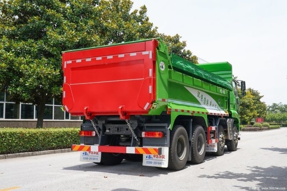 Μπουτίκ Χρησιμοποιούμενο Faw Jiefang J6L 350hp 8X4 7.2m Dump Truck με 8X4 Δυνατότητα Οδήγησης