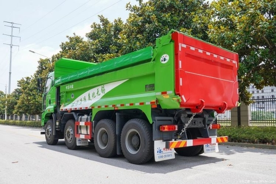 Μπουτίκ Χρησιμοποιούμενο Faw Jiefang J6L 350hp 8X4 7.2m Dump Truck με 8X4 Δυνατότητα Οδήγησης