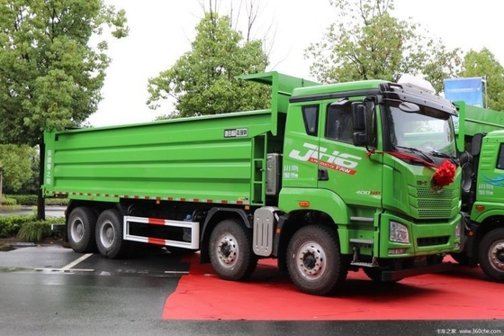 FAST Gear Box 400 HP 8X4 6.5m Qingdao Jiefang JH6 βαρύ φορτηγό Πιλότος έκδοση Dump Truck