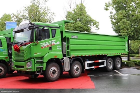 FAST Gear Box 400 HP 8X4 6.5m Qingdao Jiefang JH6 βαρύ φορτηγό Πιλότος έκδοση Dump Truck