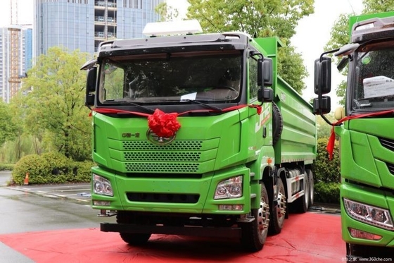FAST Gear Box 400 HP 8X4 6.5m Qingdao Jiefang JH6 βαρύ φορτηγό Πιλότος έκδοση Dump Truck