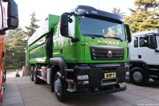 Ελέγχος ταχύτητας ACC Χρησιμοποιείται Sinotruk Shandeka SITRAK G7H βαρύ φορτηγό 440 HP 6X4 φορτηγά απορριμμάτων
