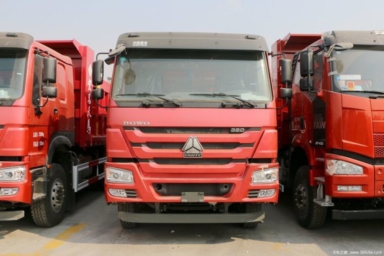 HOWO βαρύ φορτηγό 380 HP 6X4 6m φορτηγό σκουπιδιών για πολλαπλές μεταφορές