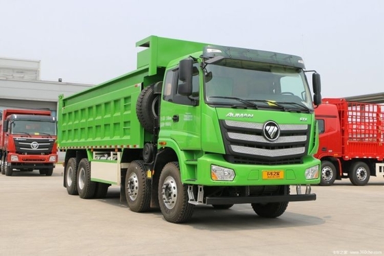 Δικαίωμα οδήγησης βαρύ φορτηγό Foton Auman ETX 9 Series 400 HP 8X4 7,4 m φορτηγό απορριμμάτων