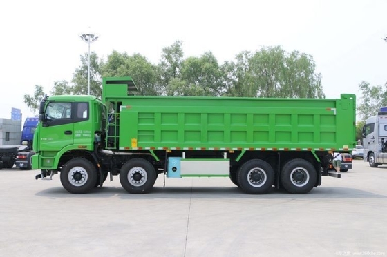 Δικαίωμα οδήγησης βαρύ φορτηγό Foton Auman ETX 9 Series 400 HP 8X4 7,4 m φορτηγό απορριμμάτων