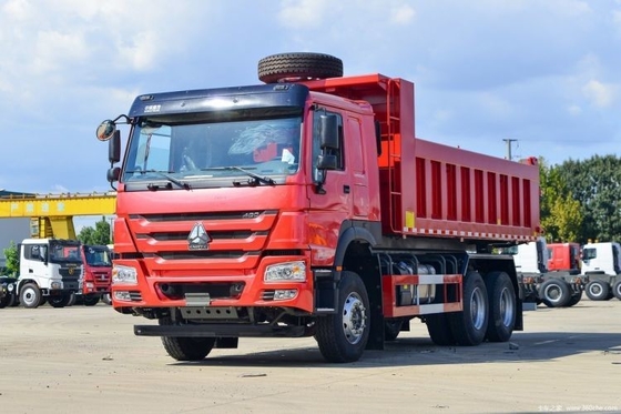 Προσιτά φορτηγά απορριμμάτων HOWO 6X4 με Boutique Design και ελαστικά 12R22.5 18PR