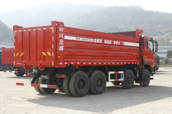 Προηγμένο εμπορικό όχημα Dongfeng Tianlong KC βαρύ φορτηγό 450hp 8X4 8,6m Dump Trucks