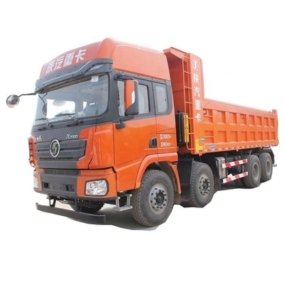 12 Προς τα εμπρός μετατόπιση Shaanxi Automobile Cummins Delong X3000 385hp 8X4 8 μέτρα Dump Truck