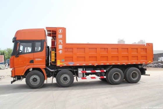 12 Προς τα εμπρός μετατόπιση Shaanxi Automobile Cummins Delong X3000 385hp 8X4 8 μέτρα Dump Truck