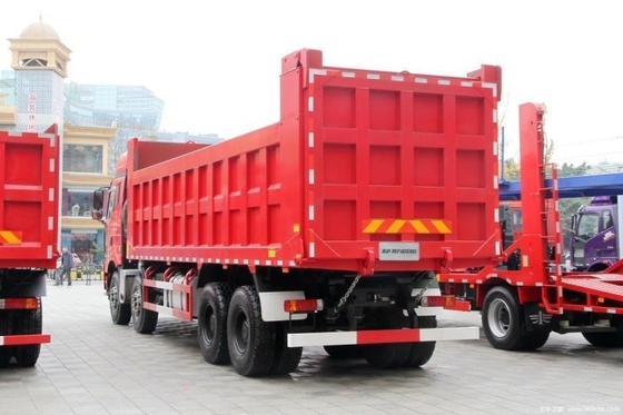460HP Faw Jiefang J6P βαρύ φορτηγό 8X4 8.8m φορτηγό σκουπιδιών για βαριά εργασίες κατασκευής