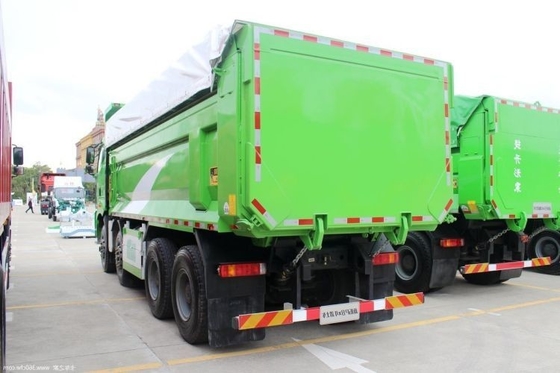 FAW Jiefang J6P βαρύ φορτηγό 420HP 8X4 6.5m φορτηγά ντάμπινγκ για δεξαμενή καυσίμου χωρητικότητα 300-400L