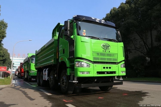 Εξαγόμενο μεταχειρισμένο φορτηγό απορριμμάτων Faw Jiefang J6P 8X4 350HP με εκπομπή EURO 2/3/4/5/6
