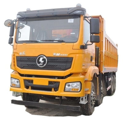 Χρησιμοποιούμενο Shacman Delon M3000 σύνθετο 350 HP 8X4 7 m φορτηγό σκουπιδιών με ESC Μεγάλη κατάσταση