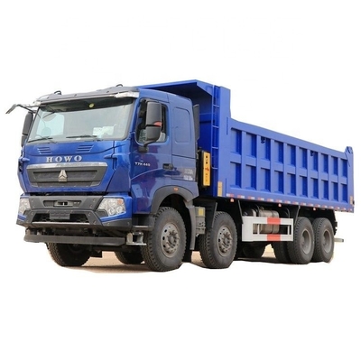 Χρησιμοποιημένο Sinotruk HOWO T7H βαρύ φορτηγό 440HP 8X4 7,6m φορτηγό σκουπιδιών με δεξαμενή καυσίμου 300-400L